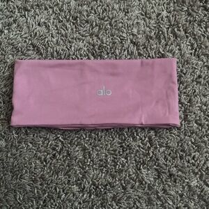 Alo Yoga Pink Wild Rose Headband